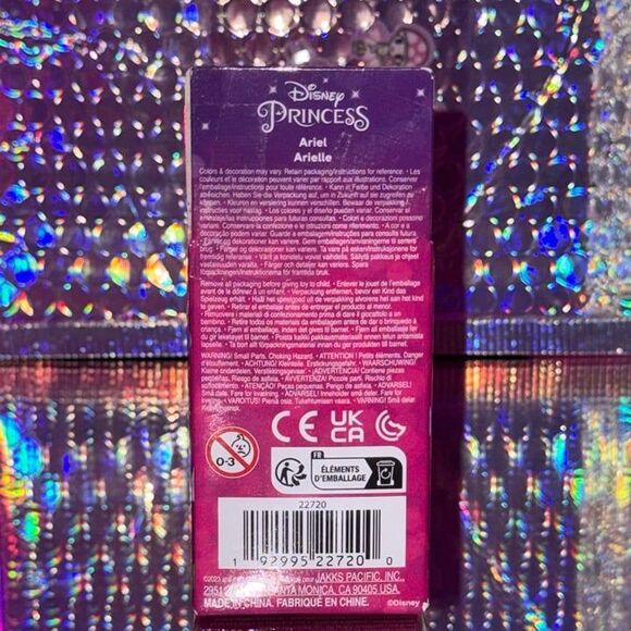 Jakks Pacific: Ariel Mermaid from Disney Princess Mini Toddler Dolls Series - Picture 3 of 4